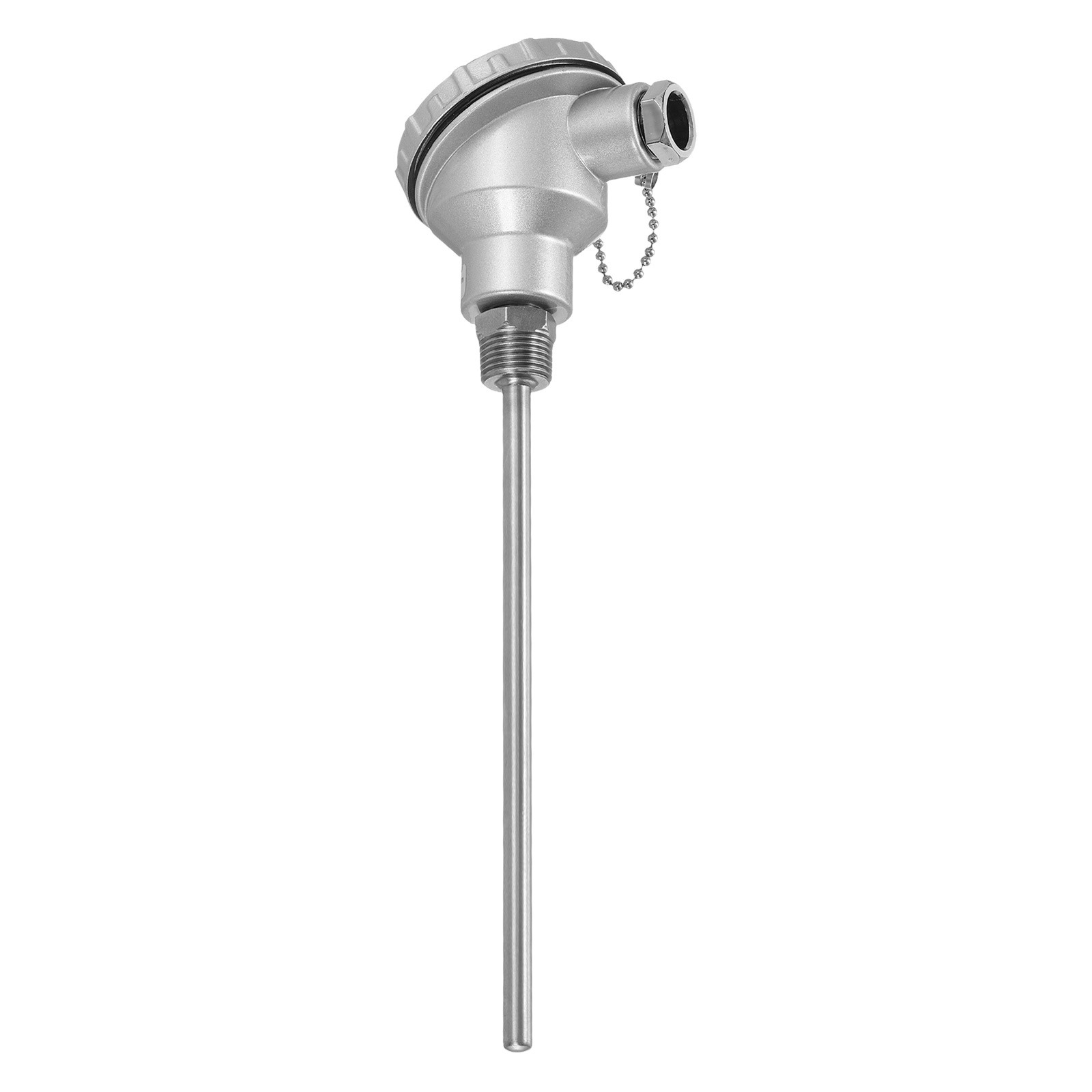 PT100 1/2" NPT RTD Thermocouple Temperature Sensor Probe -50 - 420C, 201 8x200mm