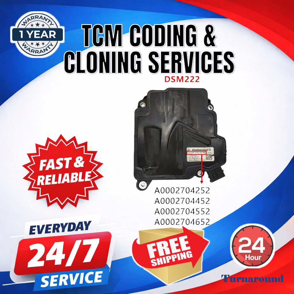 MERCEDES DSM ISM CLONING SERVICE 0002704252 0002704452 0002704552 0002704652