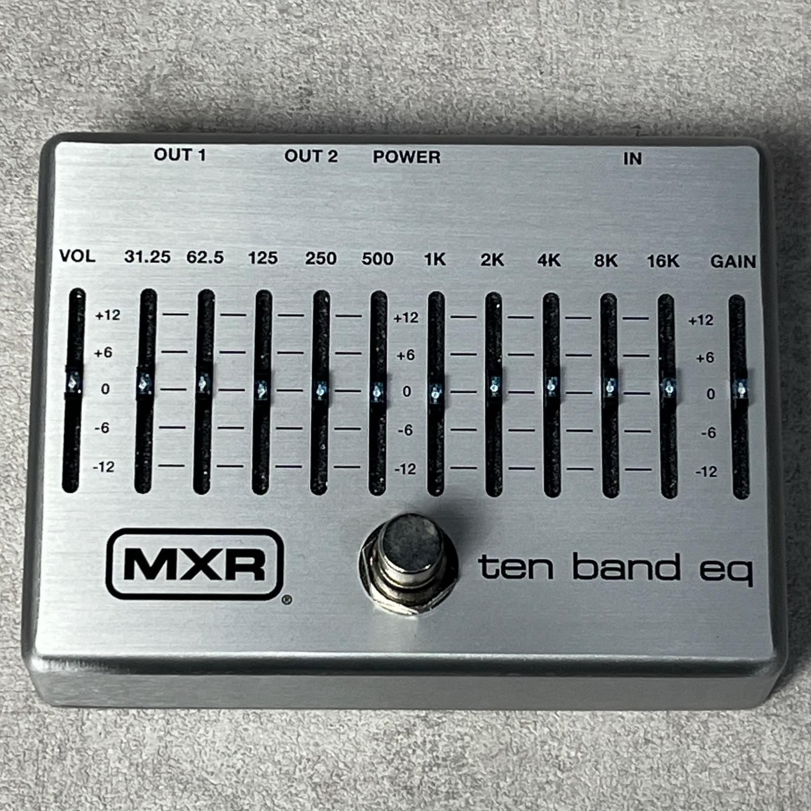 New MXR M108S 10 Band Graphic Equalizer Effect Pedal