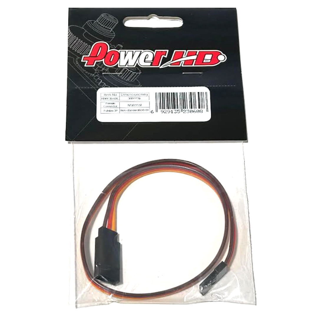 NEW POWER HD HDW-30-60C 30cm Wire - 60 Core Servo Extension Wire with Female