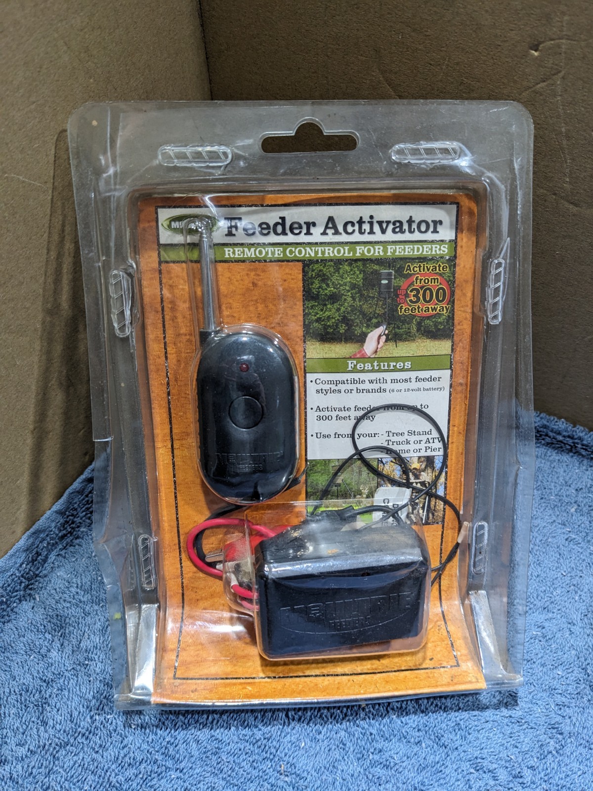 Moultrie Feeder Activator 300' Range Remote Control For Wildlife Feeders 6V/12V