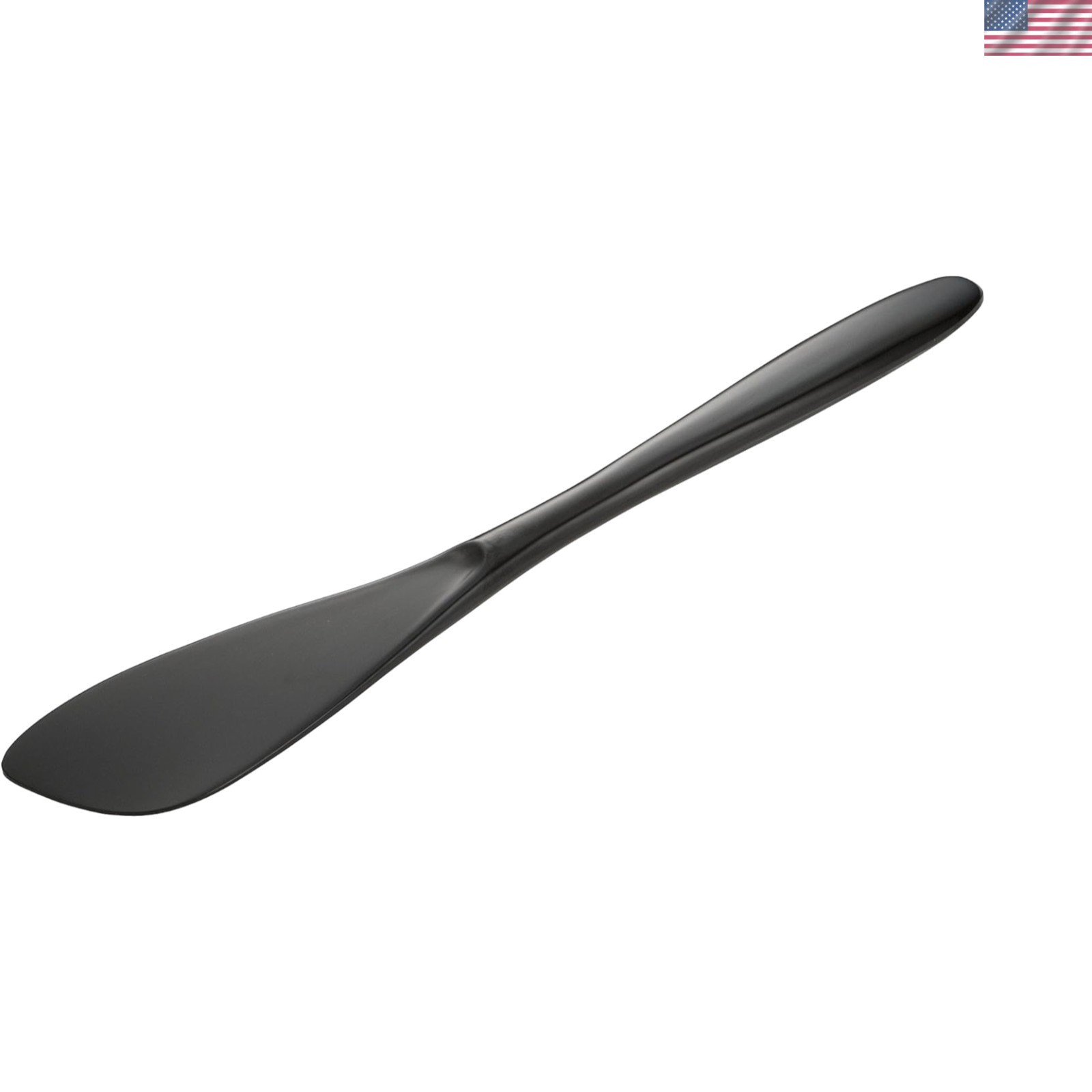 Versatile Black Spreader for Frosting & More - Heat Resistant & BPA Free