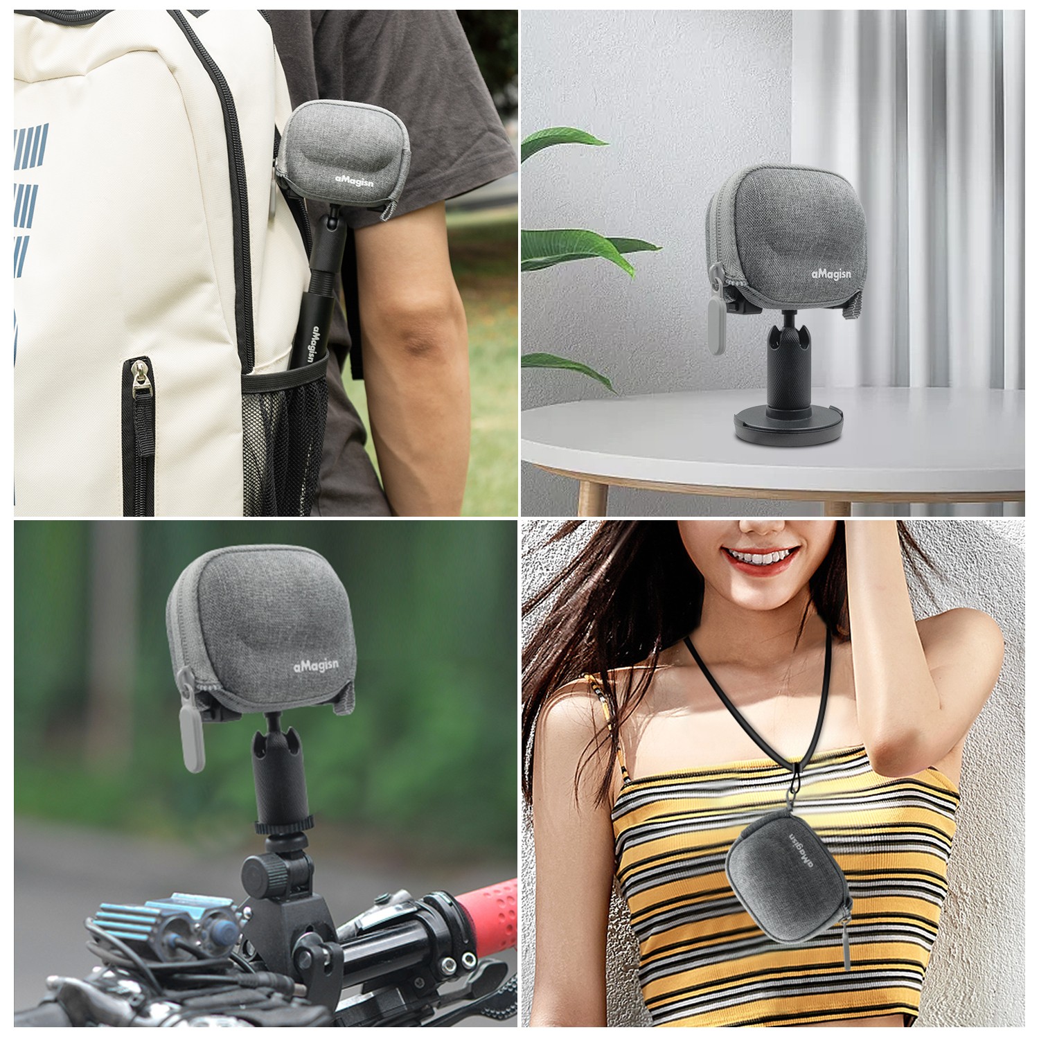 Mini Storage Bag Protection for Insta360 GO 3 Action Camera Body Bag Accessories