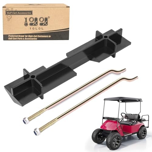Battery Hold Down Plate with Rods Kit for EZGO TXT 1994-up 36 Volt Electric