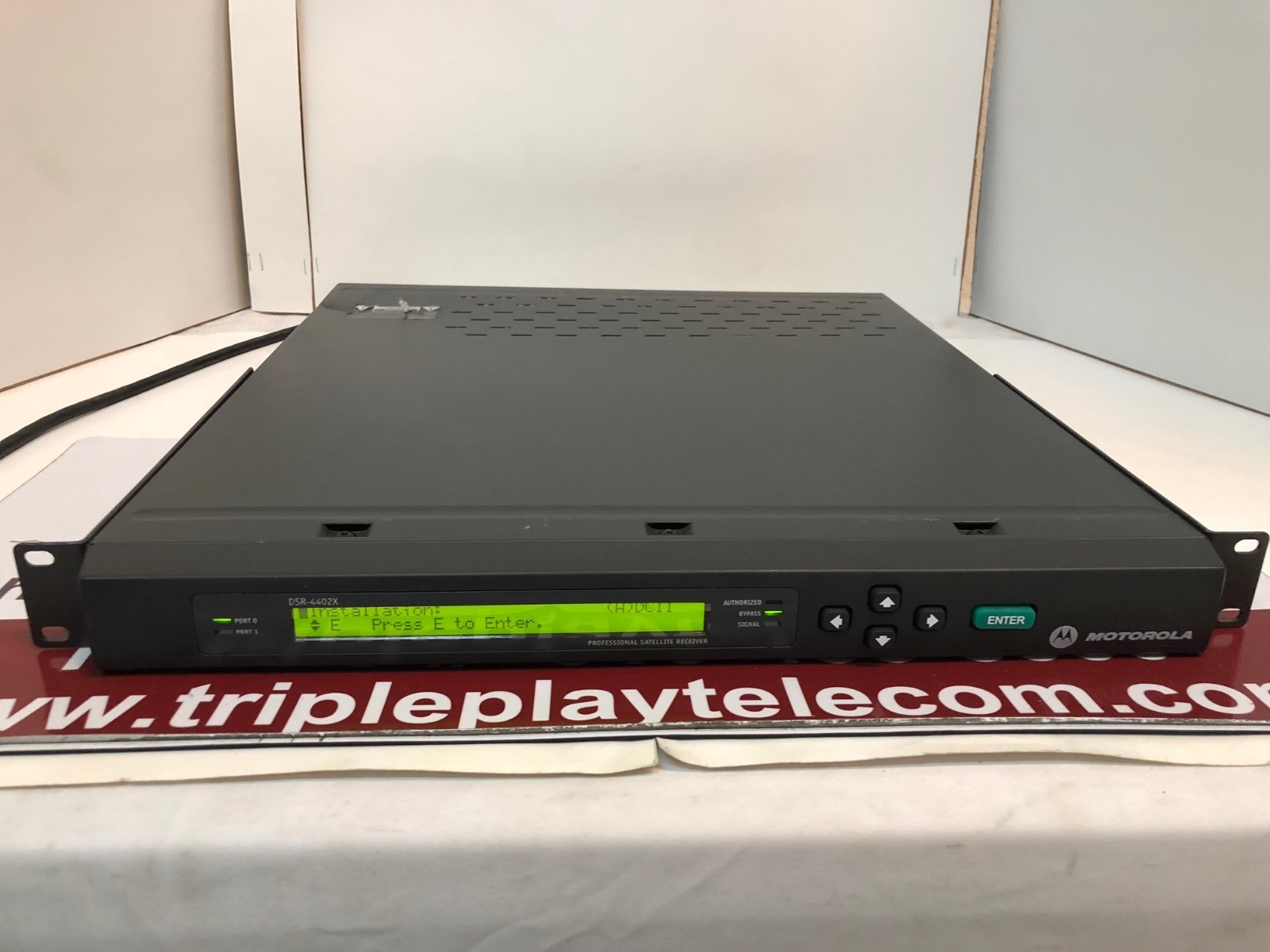 MOTOROLA DSR-4402X PLUS DSR4402XPLUS DIGITAL SATELLITE RECEIVER 510997-001