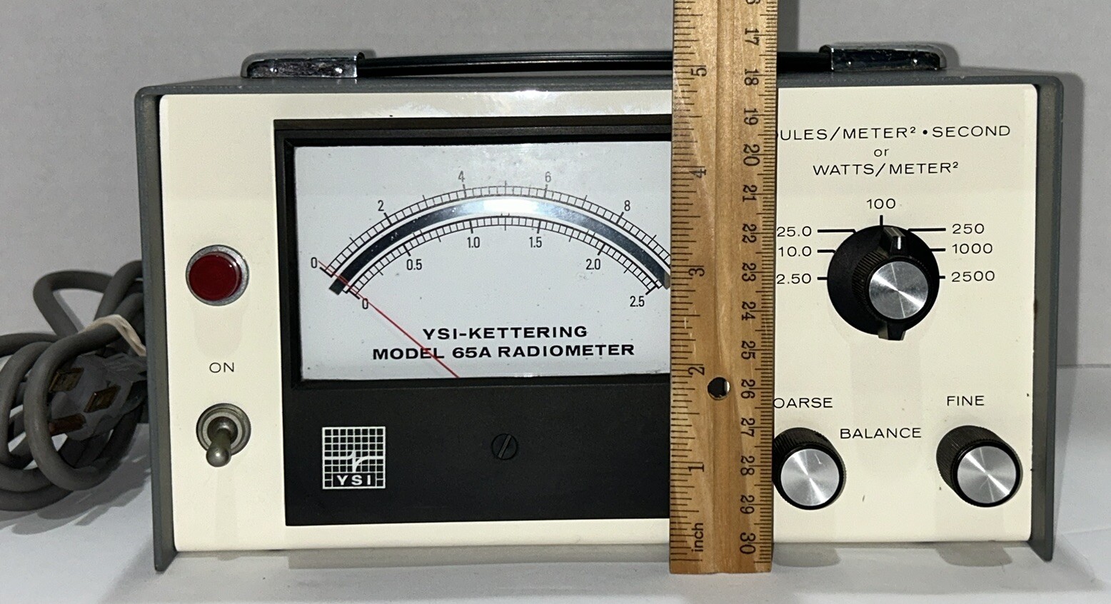 YSI Kettering Radiometer 65A Sensor Yellow Springs Instrument Powers On
