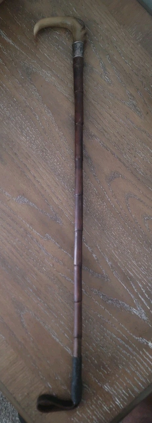Vintage Hunt Riding Crop Whip - Sterling Adornments