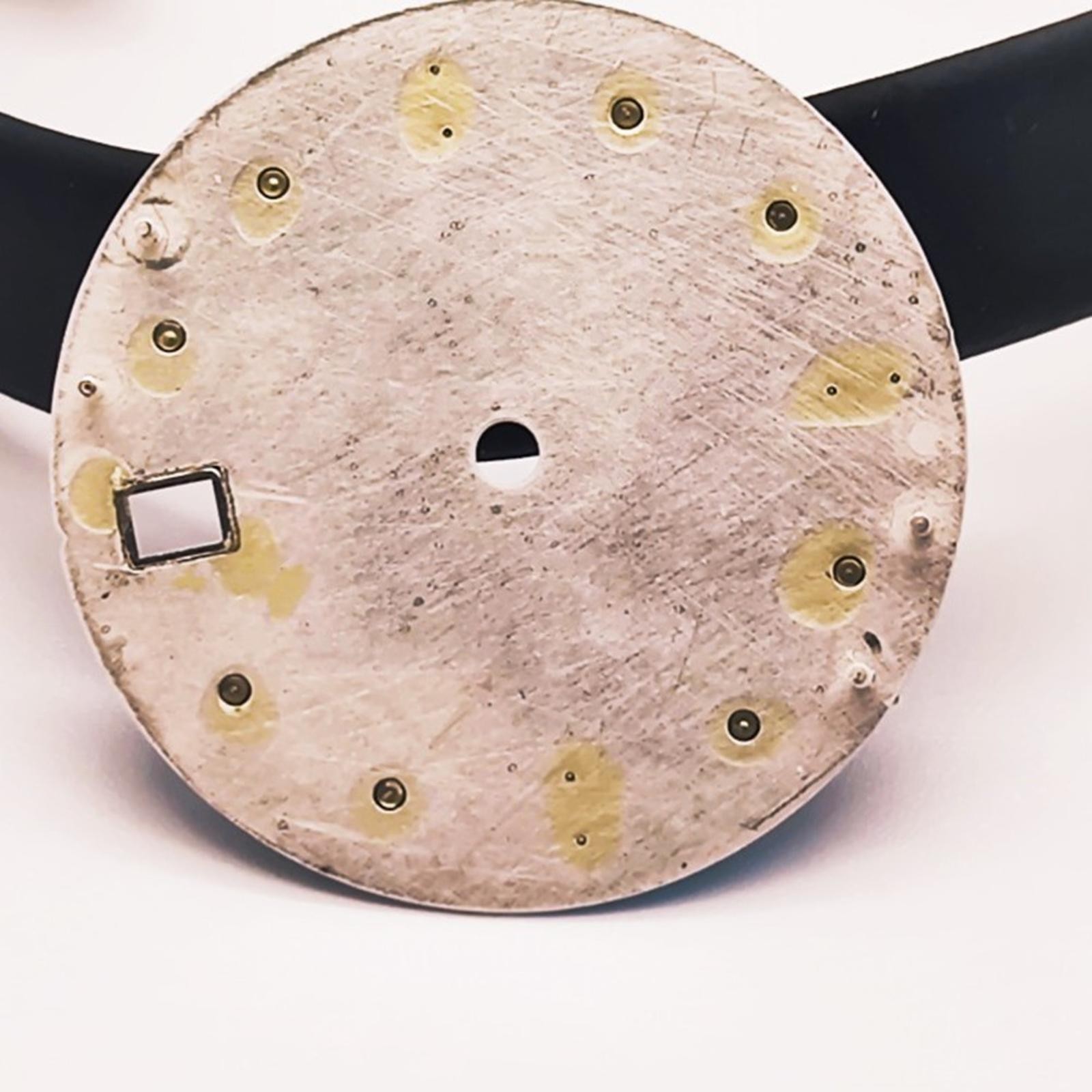 White Luminous Automatic Mechanical Watch Movement Dial Replacement For NH36A