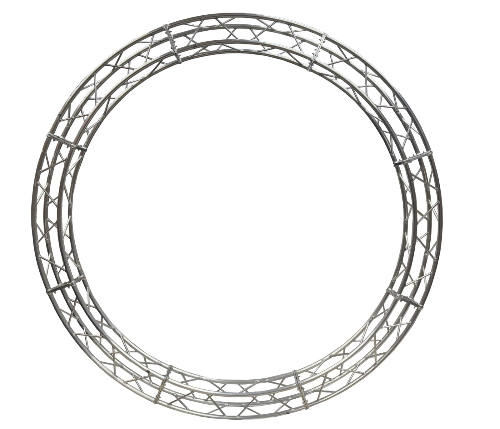 9' Diameter Circle Circular Aluminum Square Truss Piping 8" Width DJ PA