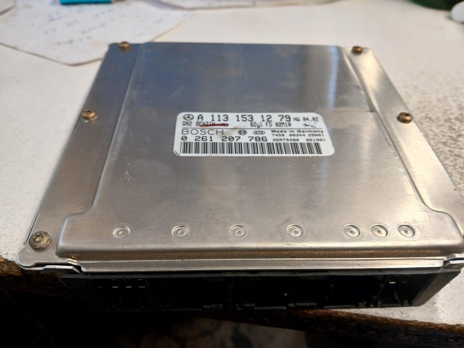 01-02-03-04-05 MERCEDES S-CLASS ECM ECU COMPUTER A 113 153 12 79