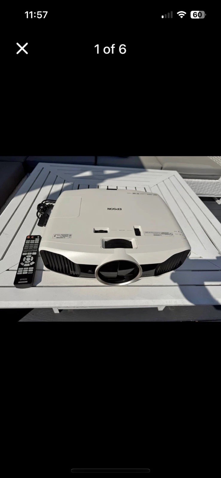 EPSON HomeCinema 5020UB 2D & 3D Projector