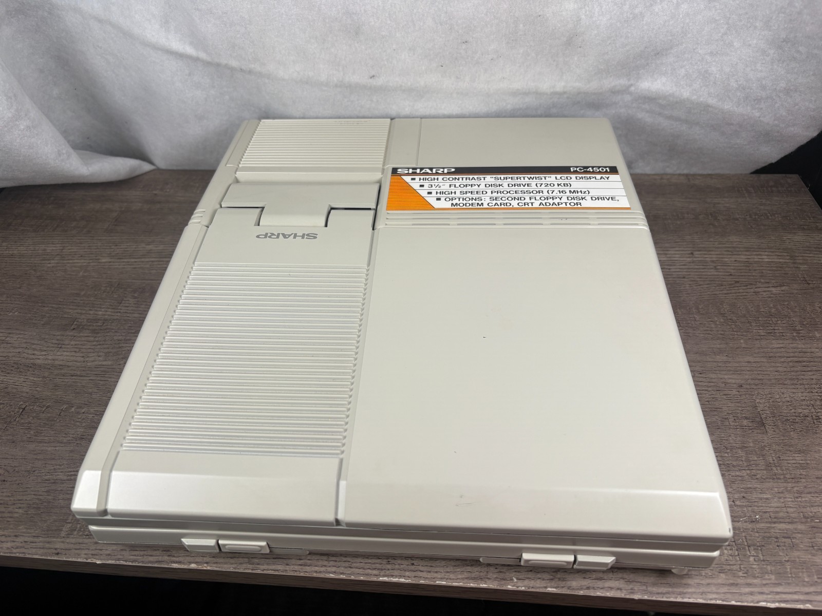 Sharp PC 4501 Personal Computer Manual Cord - Tested