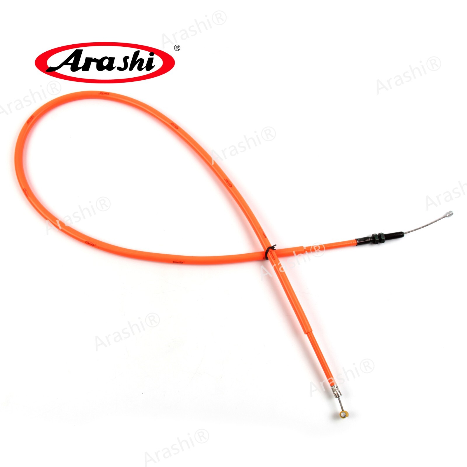 Arashi Clutch Cable For Yamaya YZF R1 2015 - 2017 Stainless Steel & Rubber Line