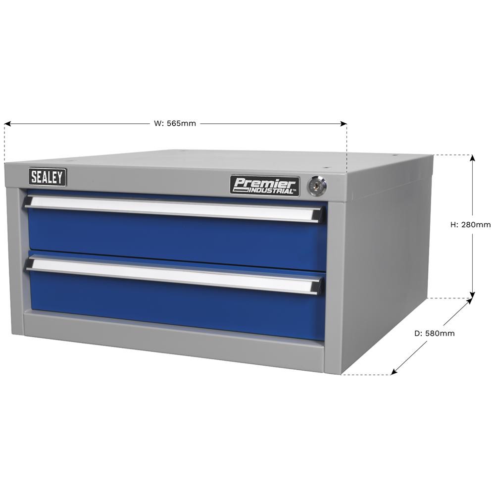 Sealey Double Drawer Unit for API Workbenches