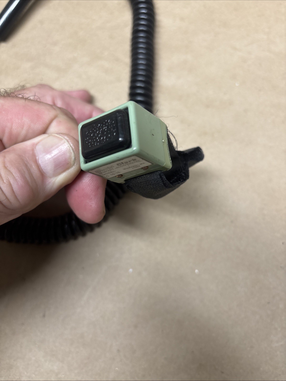 DAVID CLARK C10-15 PTT (Push To Talk) SWITCH Tested Good