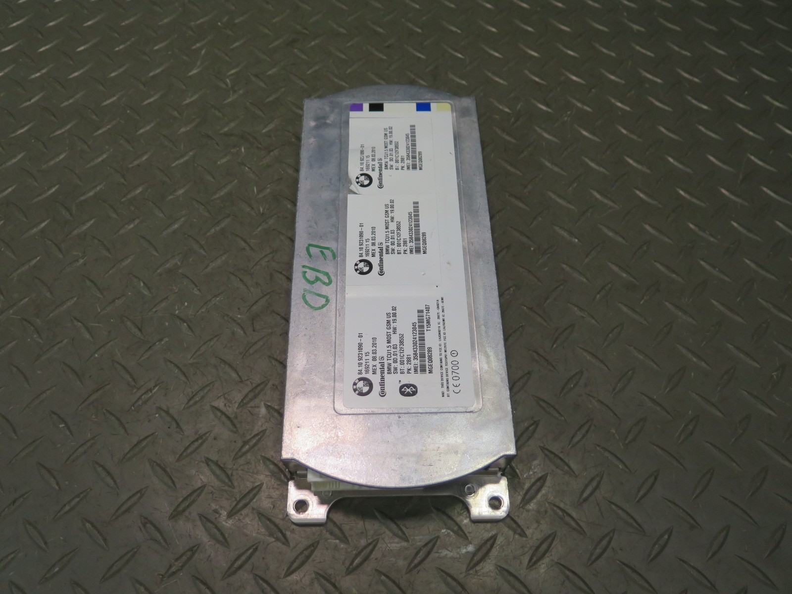 2010-2013 BMW E90 E92 E93 M3 BLUETOOTH TELMATICS COMMUNICATION CONTROL MODULE