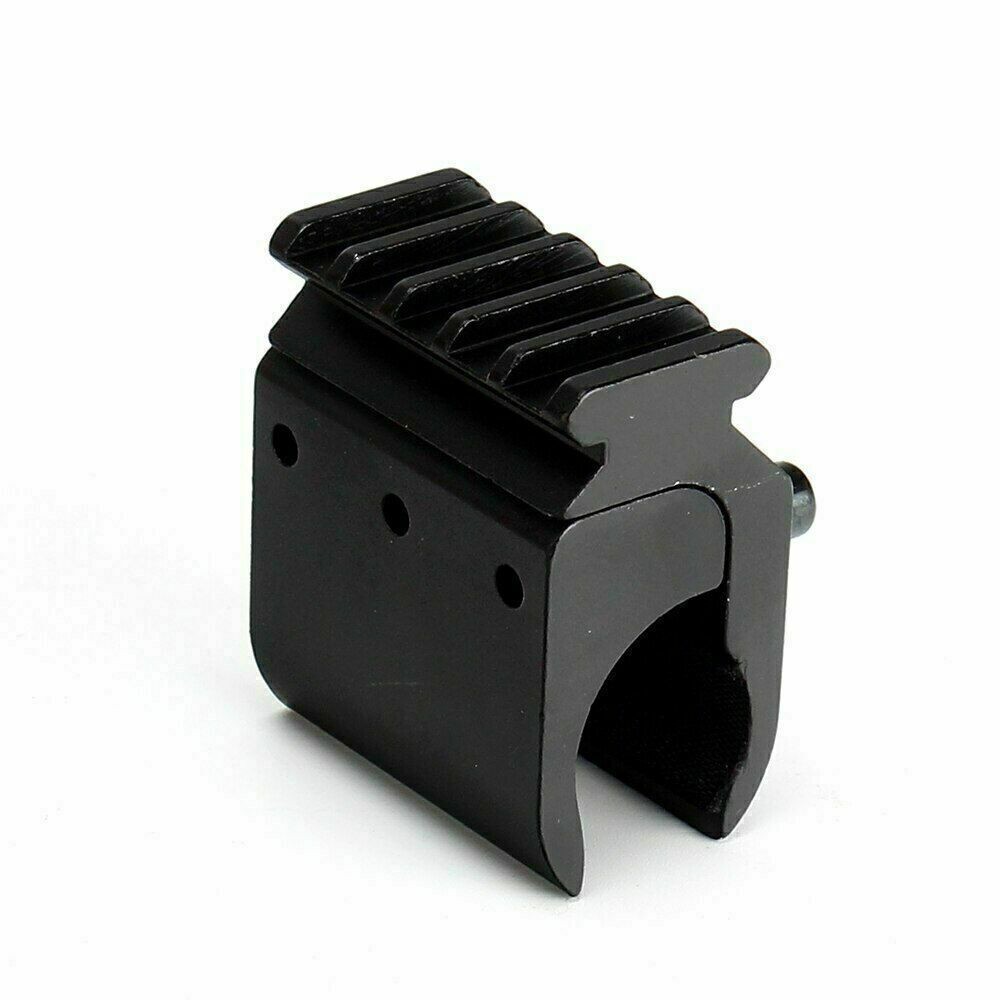 Flashlight/Laser Sight Barrel Clamp Mount 20mm Picatinny Rail Base Adapter Mount