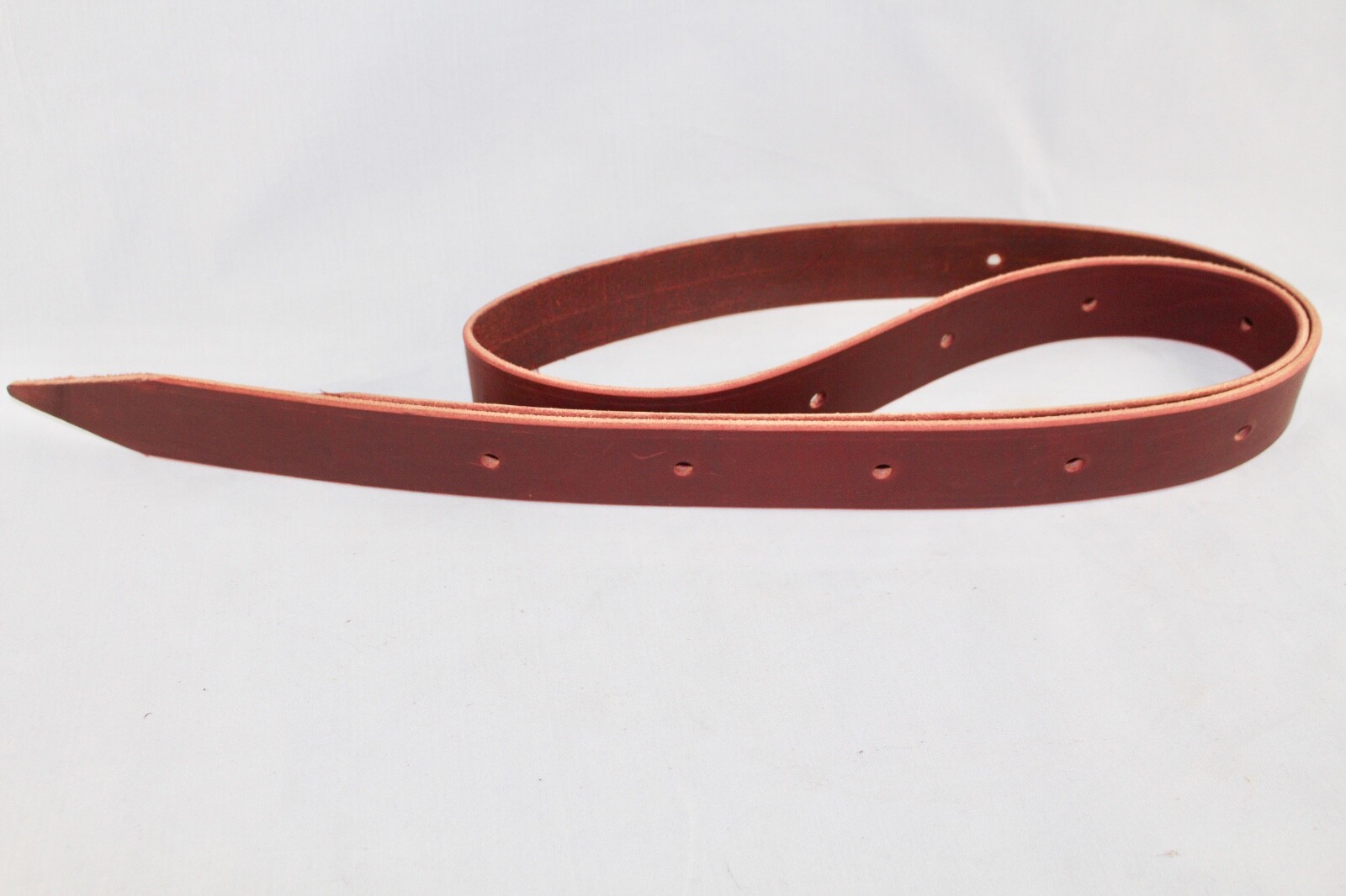 FS Tack Premium Latigo Leather Half Breed Off Billet Strap 1-3/4"x6' Made USA