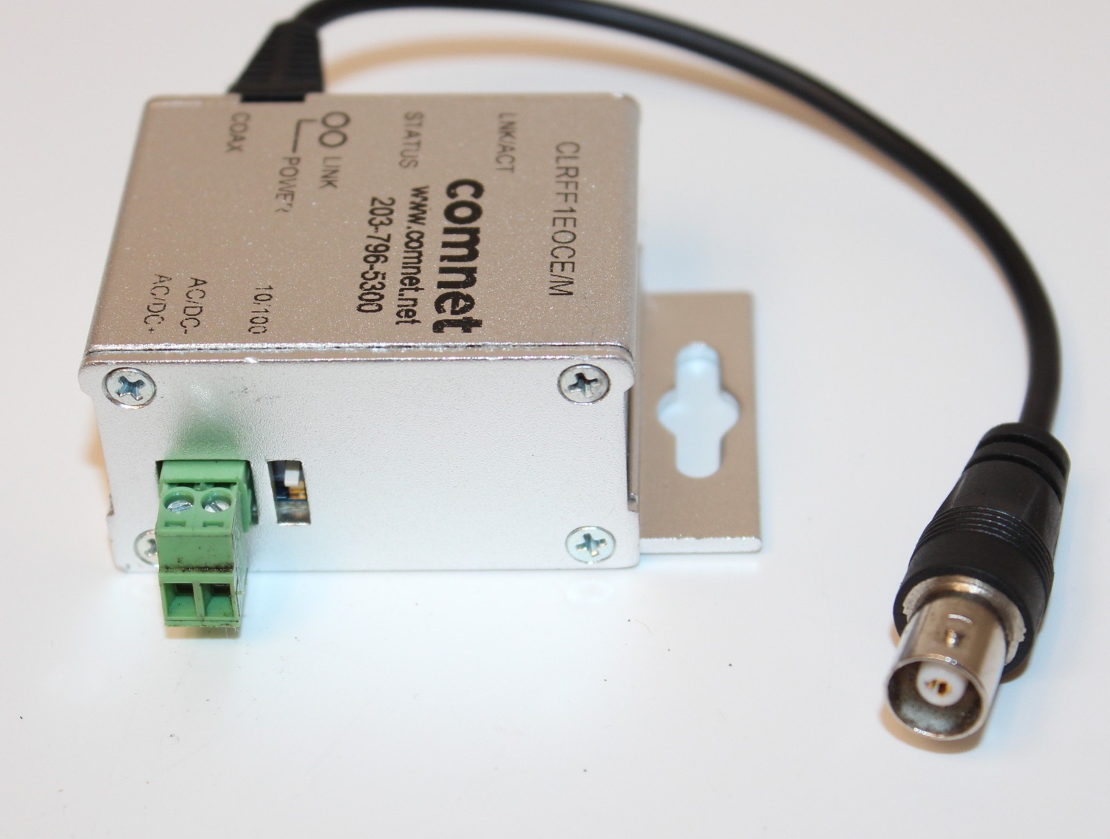 Comnet CLRFE1EOCP/M Mini Ethernet-Over-Coax or UTP Extender Remote Unit