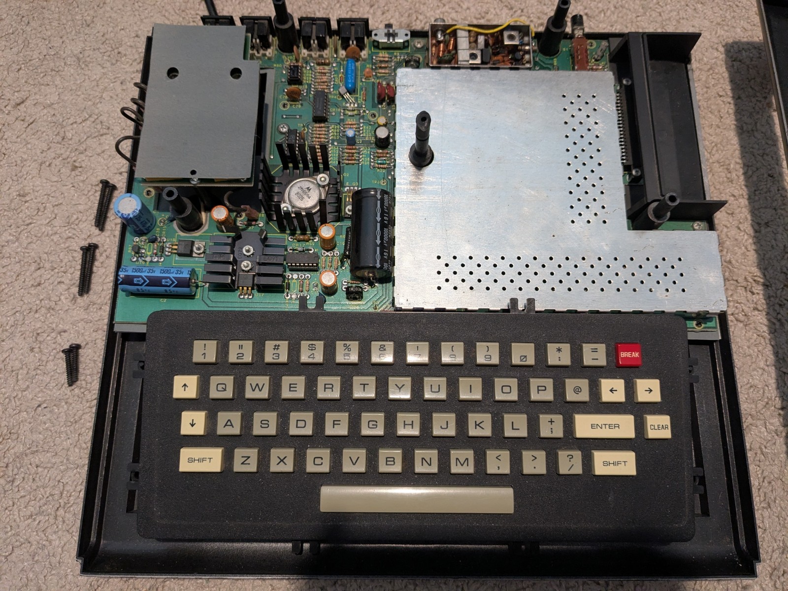 TRS-80 Color Computer 1 16K Dungeons of Daggorath Extended Basic Composite Video