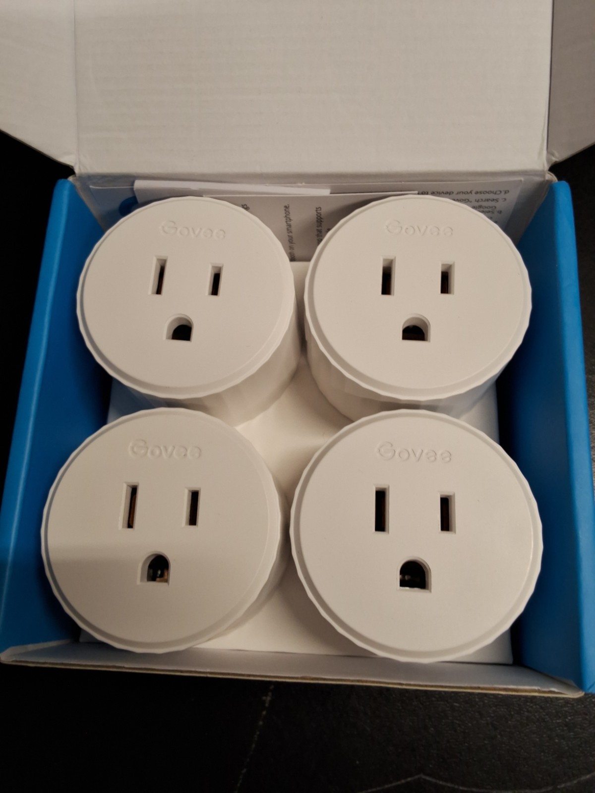 Govee H5083 Smart Plug 4-Pack Wi-Fi Bluetooth Smart Plugs