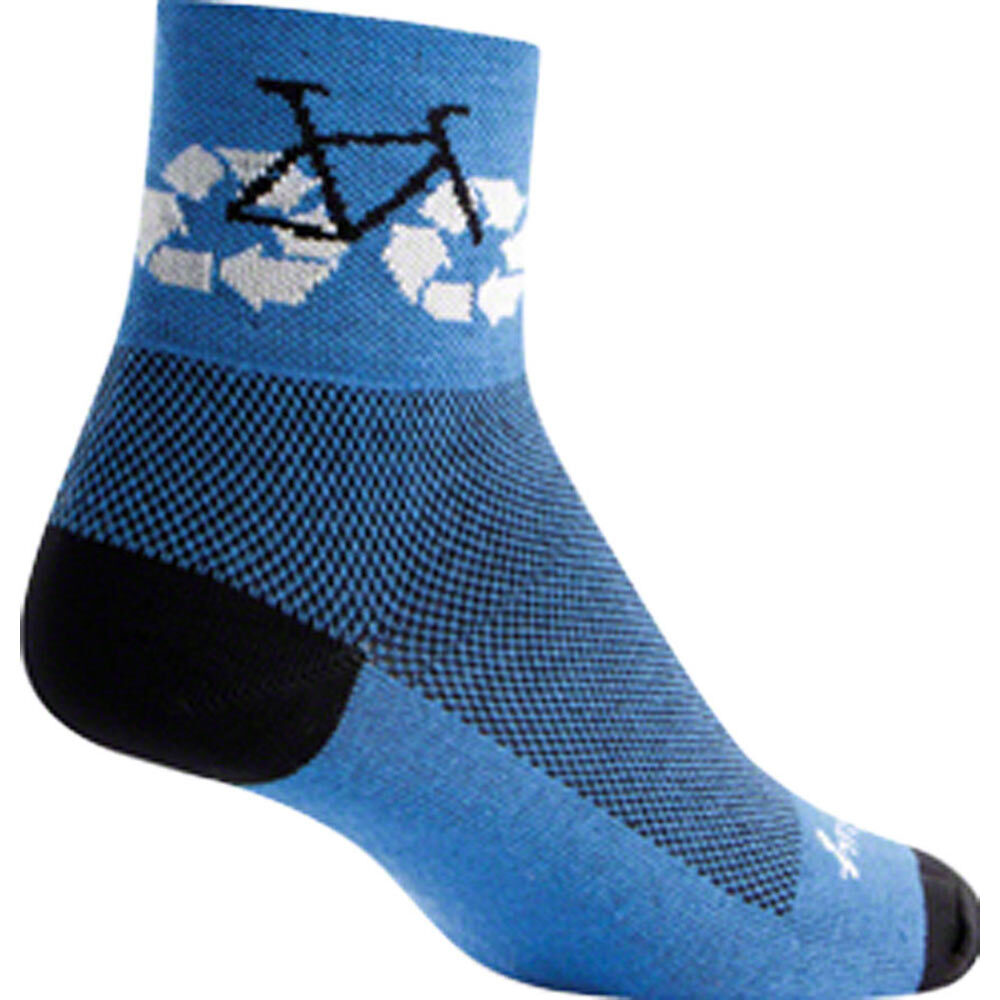 SockGuy Recycle 3" Classic Socks Small/Medium