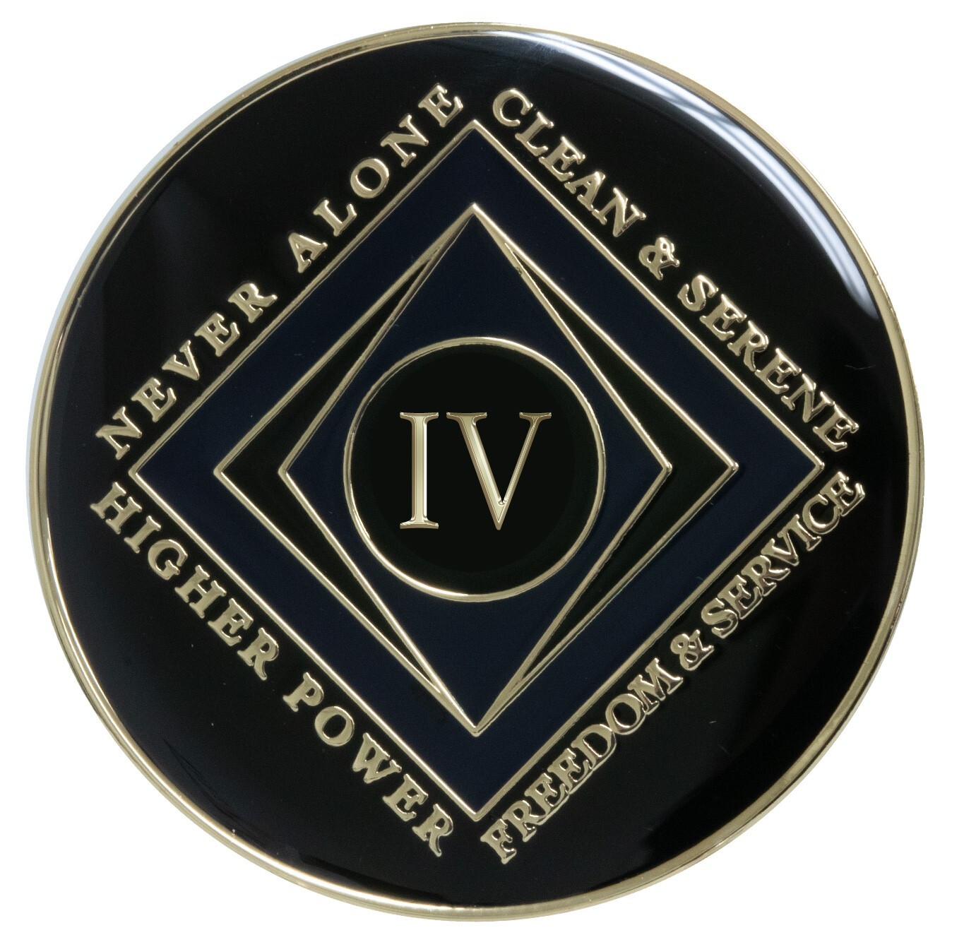 4 YEAR Clean Time Recovery Medallion