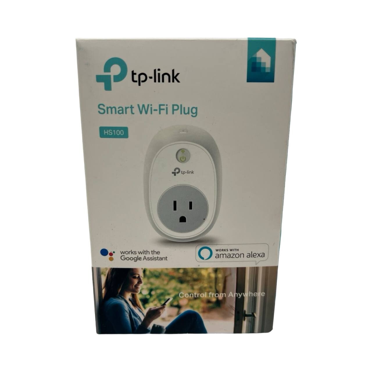 TP-Link - HS100 - Smart WiFi Plug - w/ Google Assistant & Amazon Alexa
