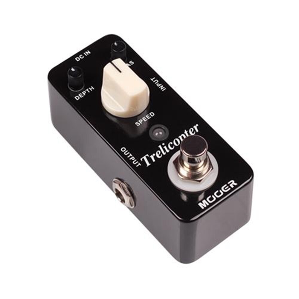 Guitar Effect Pedal True Bypass Full Trelicopter Micro Mini Optical Tremolo