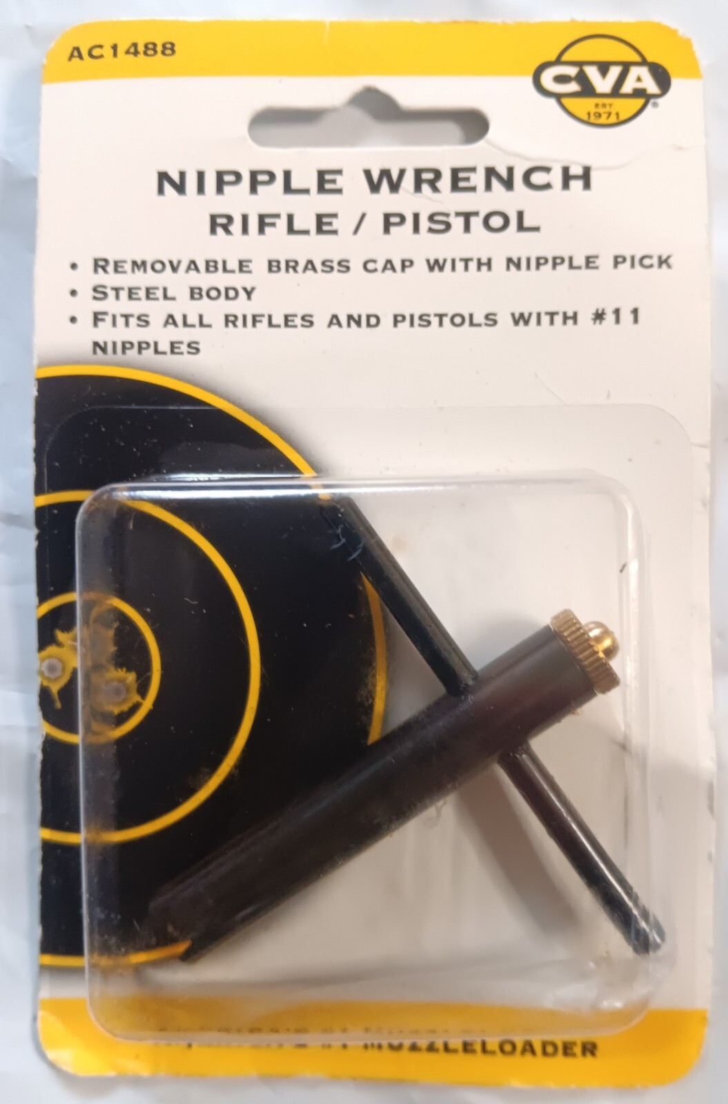 CVA Rifle/Pistol Nipple Wrench #AC1488 - New Old Stock