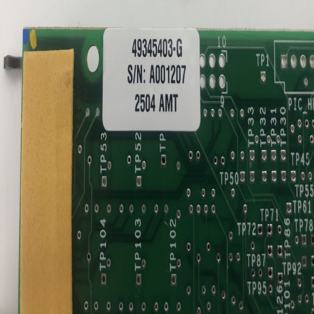 Universal Instruments UIC GSM Feeder Interface Board 49345403-G