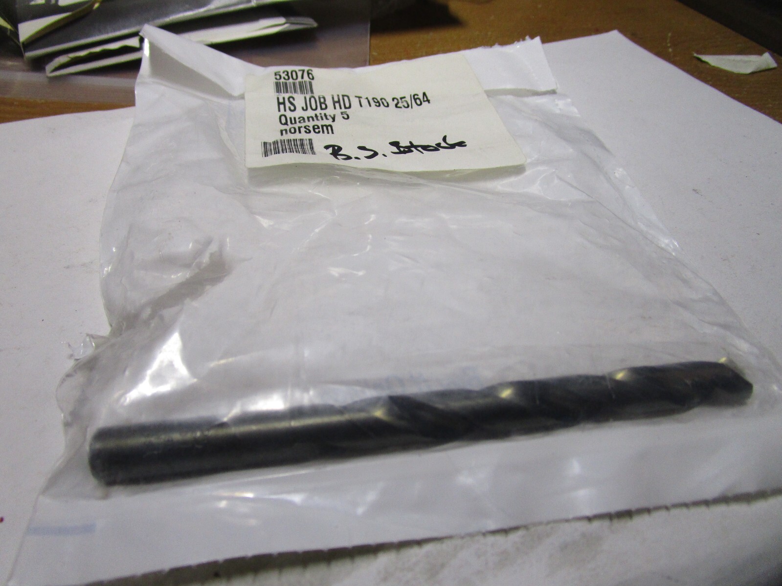 25/64" HSS 135° Split Point Black Oxide Finish Jobber Drill