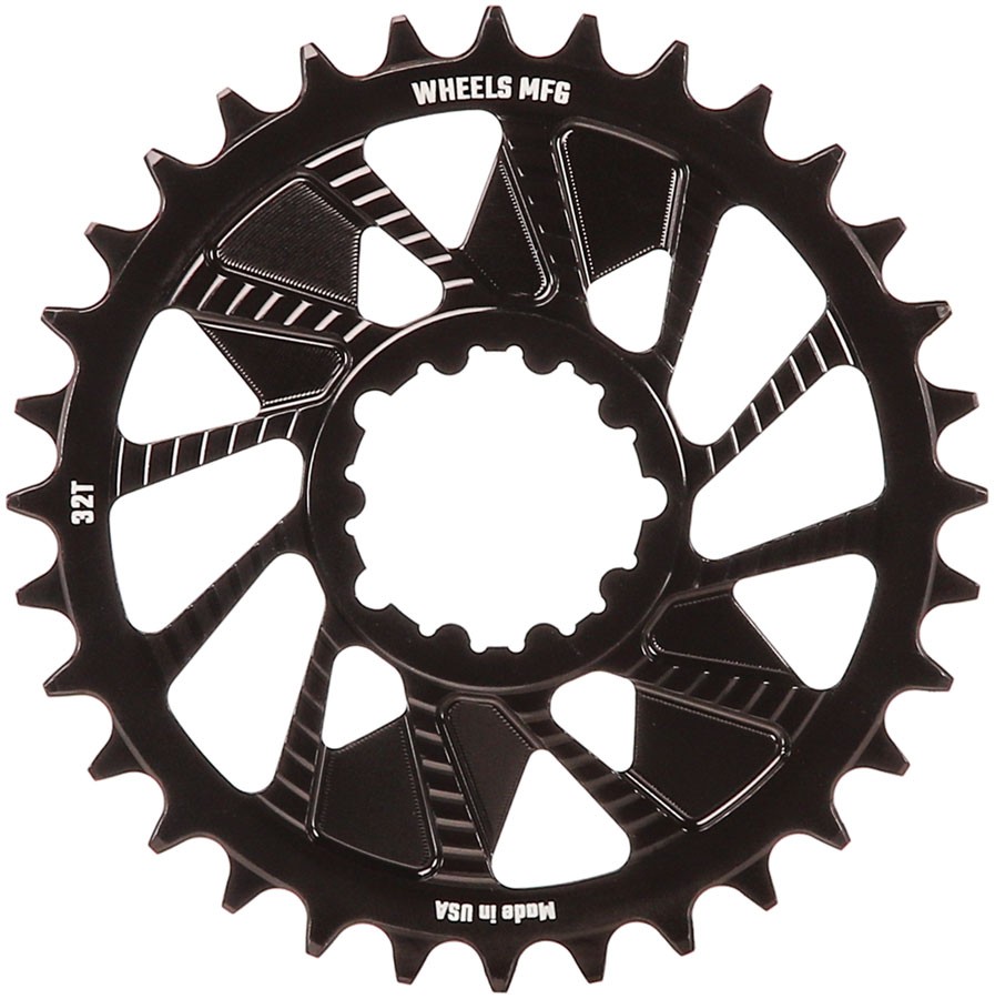 3-Bolt Direct Mount Hyperglide+ Chain Compatible Chainring - Wheels