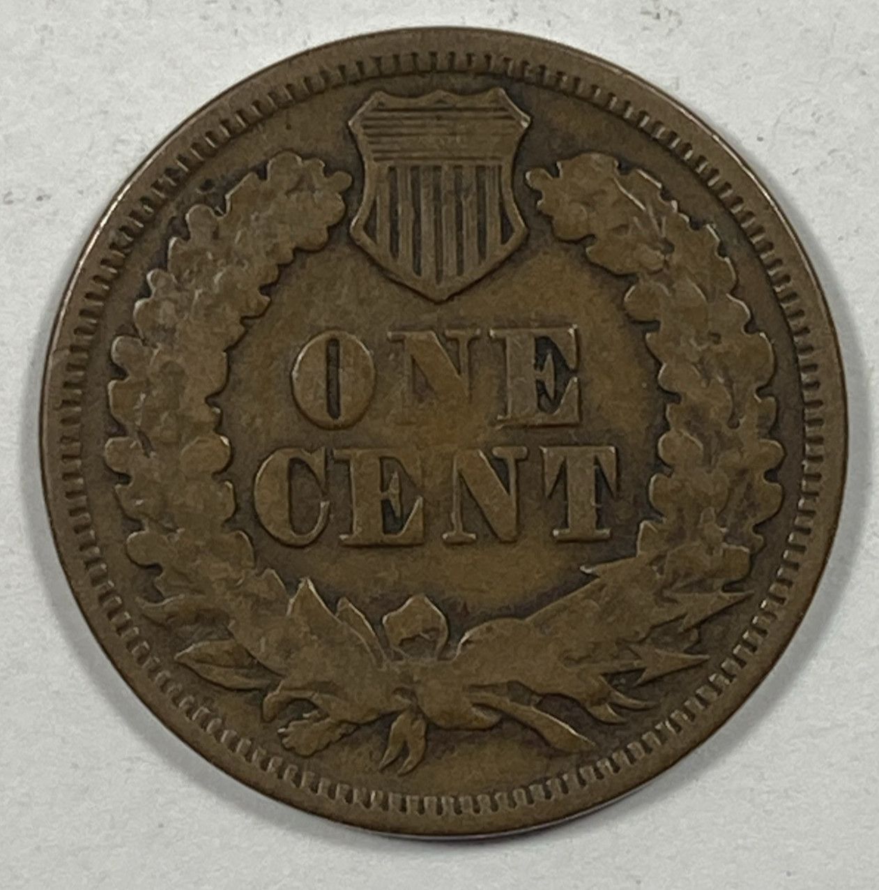 1868 Indian Cent .01. Perfect Fine.