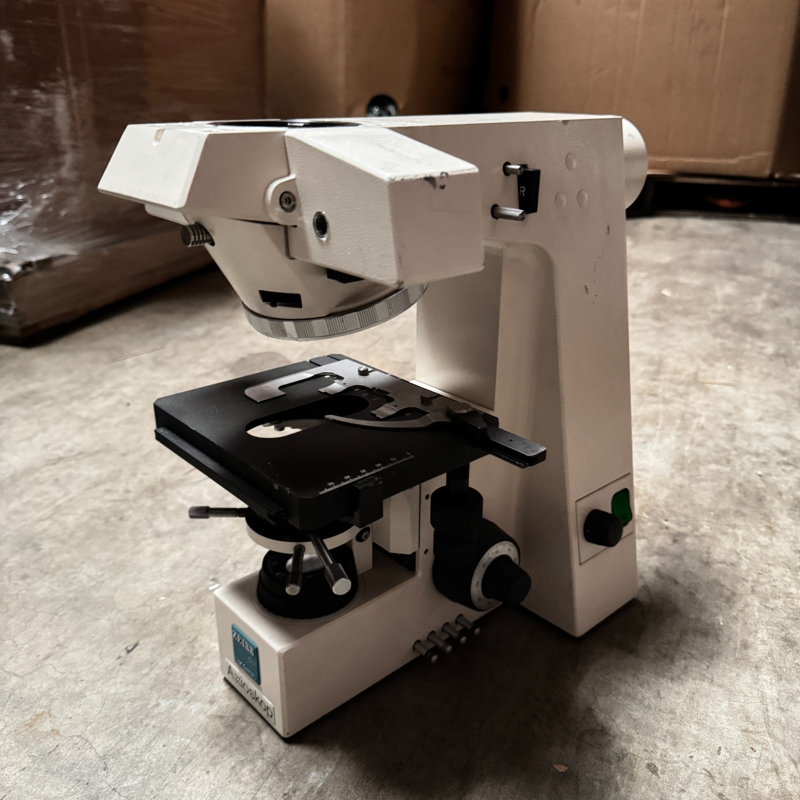 Carl Zeiss Axioskop EL-Einsatz 45 14 85 Laboratory Microscope | Incomplete
