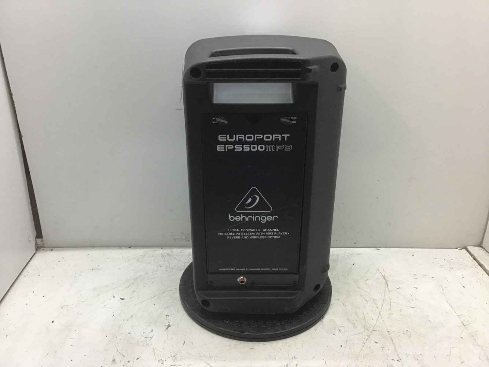 Behringer EPS500MP3 Compact Portable PA System - Single Speaker