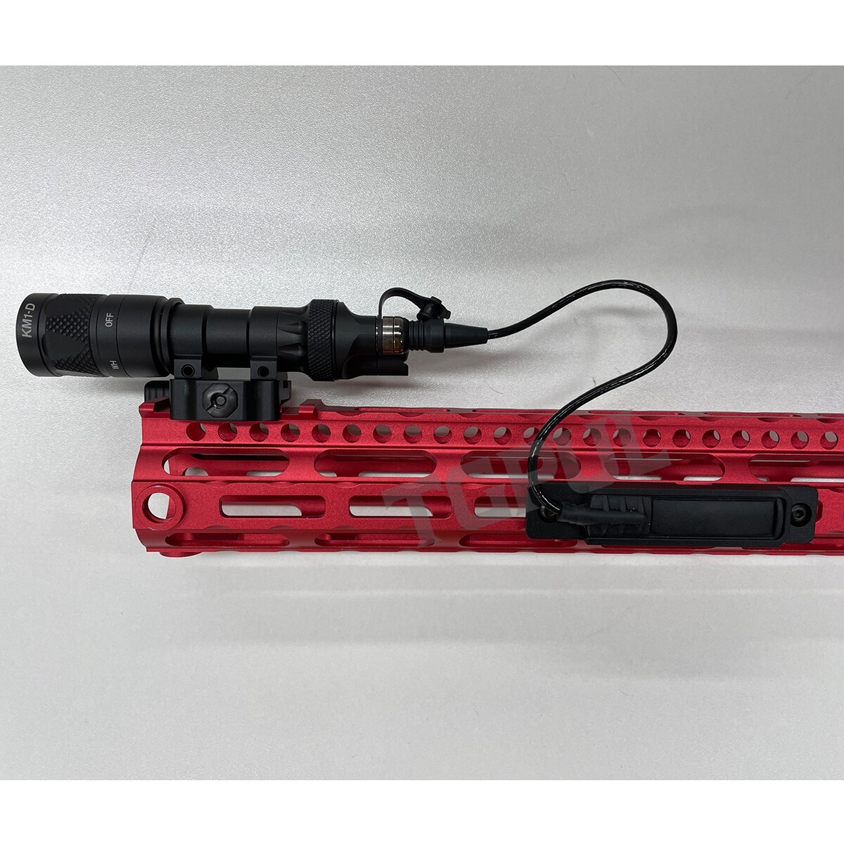 Tactical M300 M600 Flashlights Tail Switch Mount Fit for M lok System M-lok Rail
