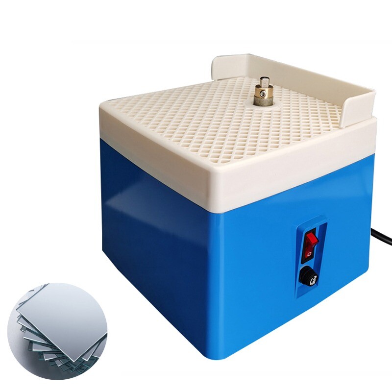 Glass Grinder Diamond Glass Grinding Machine Auto Watering Edging Machine 220v，