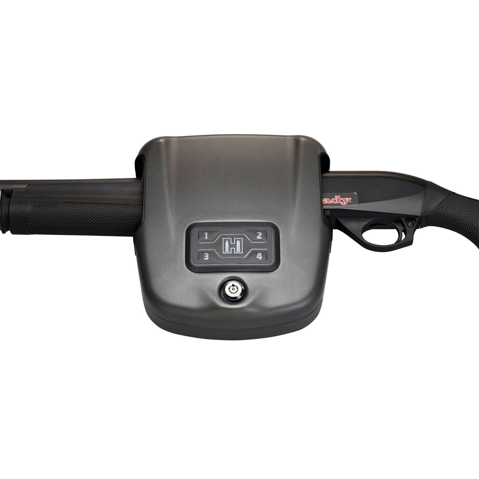 Hornady RAPiD Safe Shotgun Wall Lock RFID Access Codekey Entry Black Steel 98180