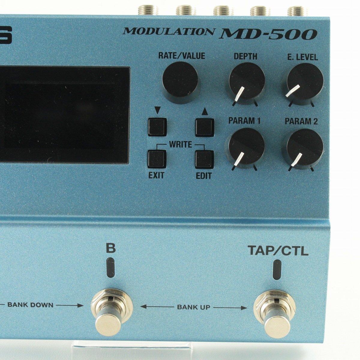 (USED) Boss MD-500 Modulation Guitar Pedal Multi Effector Chorus Blue from Japan