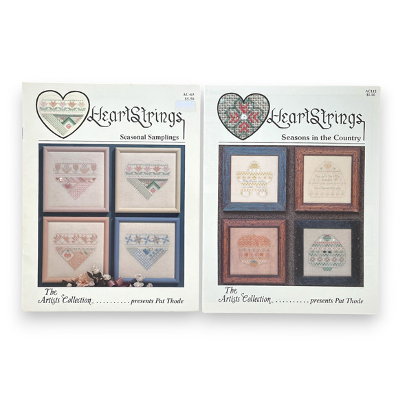 Artist’s Collection Heartstrings Pat Thode Seasonal Hearts Star Acorn Tree Cross