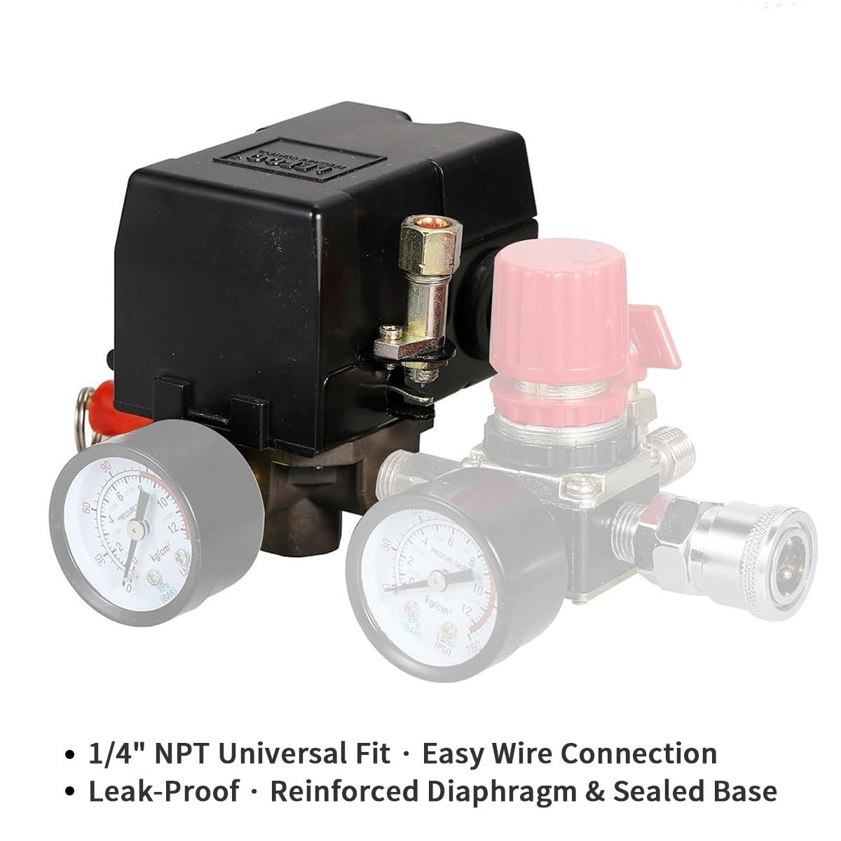 Craftsman Sears Air Compressor Pressure Switch W/ Unloader Replacement New