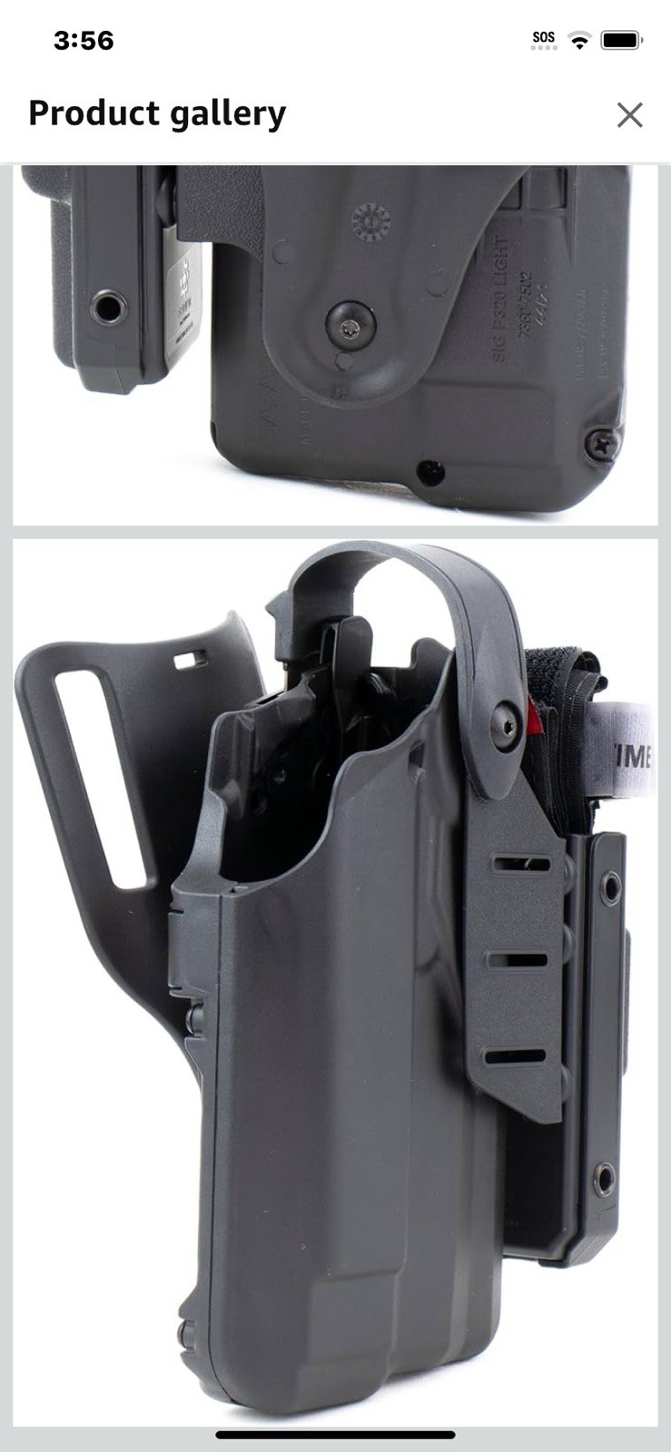 Eleven 10 RIGID TQ Case® Holster Mount - Black RDS Model