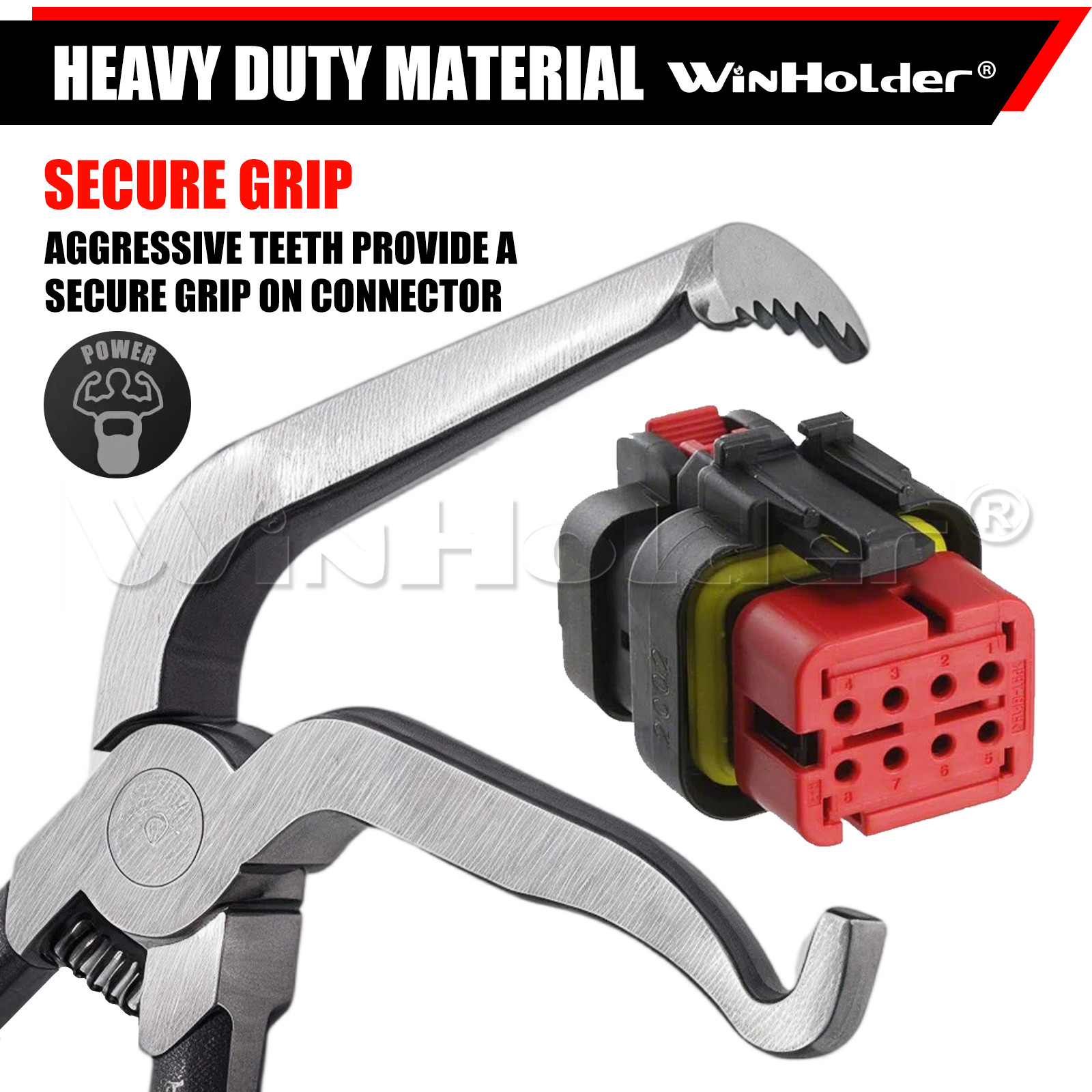 4pc Electrical Disconnect Pliers 60° Automotive Electrical Connector Separator