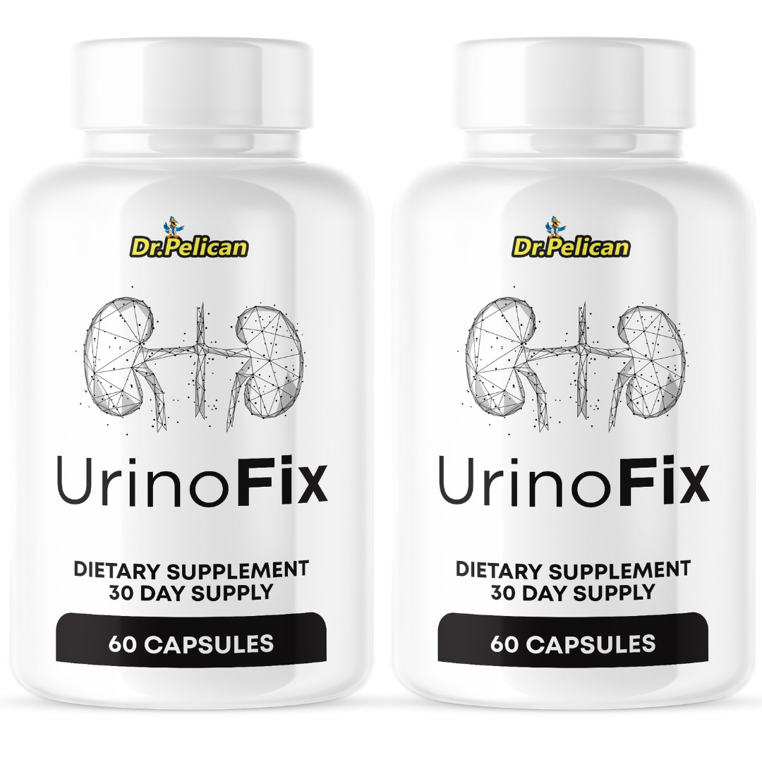 UrinoFix- Support Supplement for Men - Urinary & Bladder Health-2 Bottles