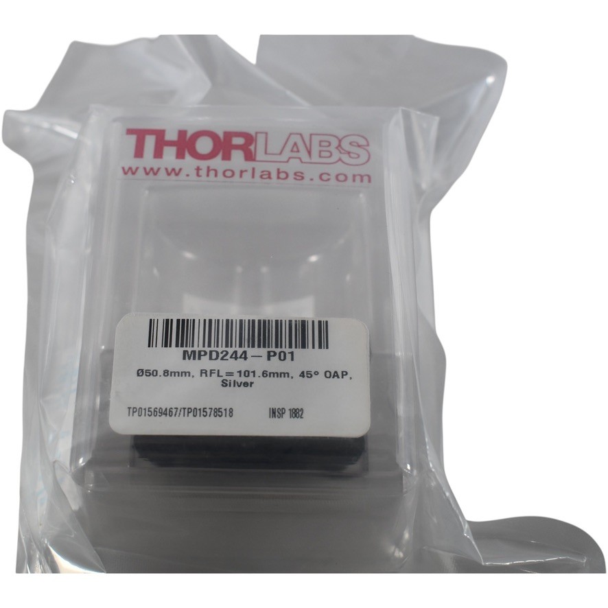 NEW Thorlabs MPD244-P01 2 Inch 45 Degree Protected Silver Off Axis Parabolic Mir