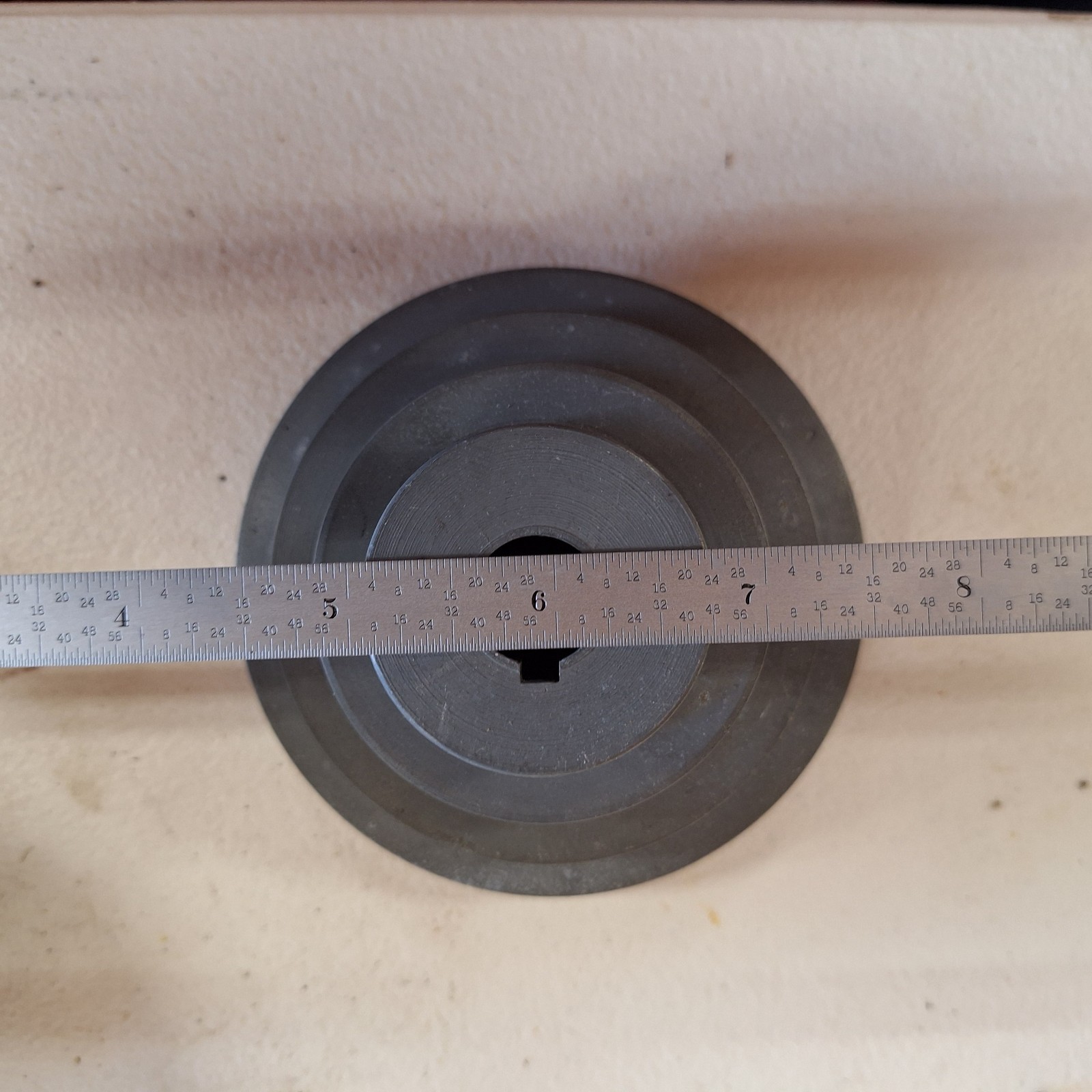 Congress -Browning or unlabeled 4 Belt Pulley - Silver