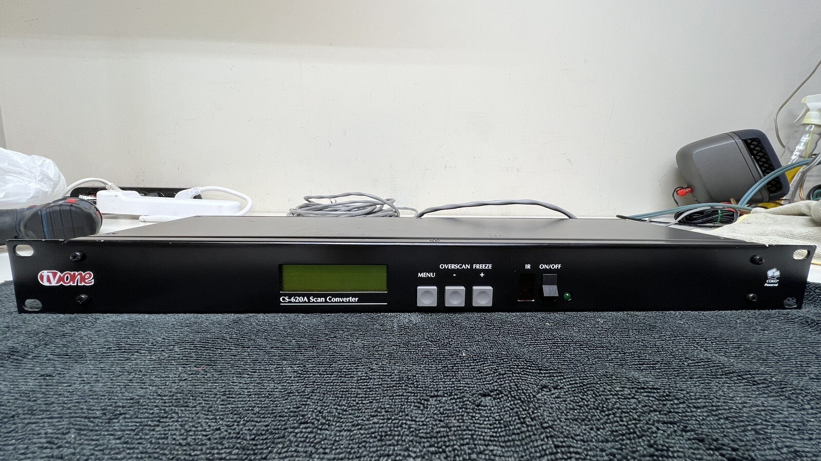 TVONE CS-620A DIGITAL VIDEO SCAN CONVERTER HIGH RESOLUTION 1600 X 1200 WORK READ