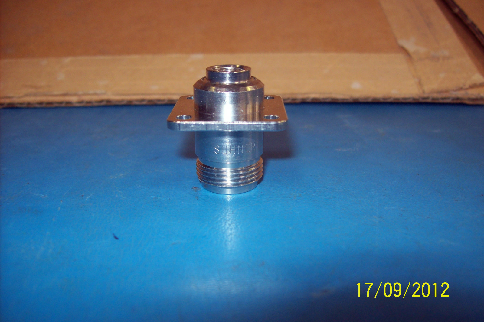 Suhner 25_N-50-2-14/133_NE Type N Flange Mount Jack