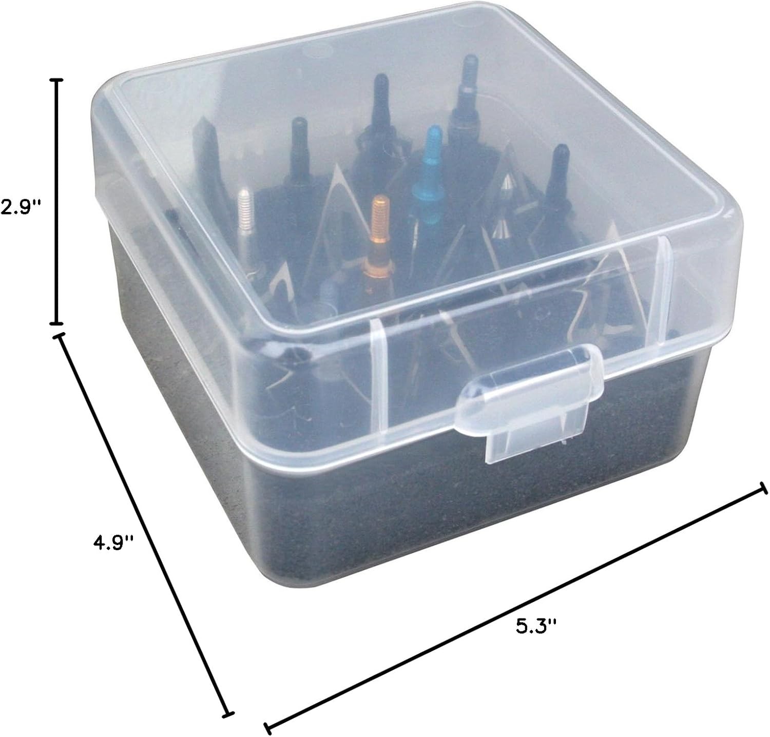 MTM BH16 Broadhead Box Box, Clear